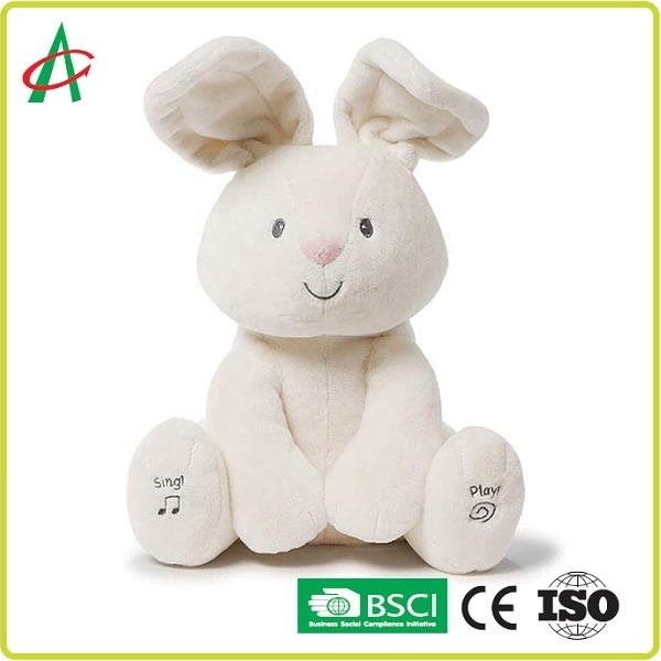 musical rabbit soft toy