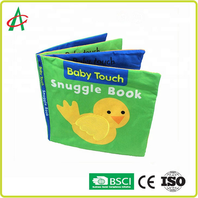 Snuggle Soft Books For Infants 18x18cm Cotton Fabric