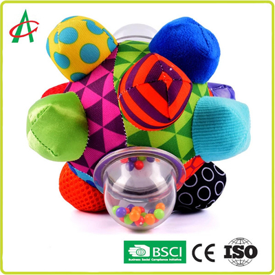 25cm Baby Rattle Ball Super soft plush fabric CPSIA Standard