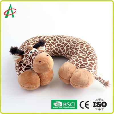 Angelber 30cm U Shape Neck Pillow Giraffe Cute Cartoon for travel