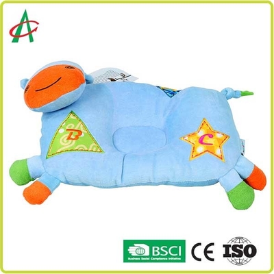 Polyester Fiber Plush Cow Pillow , 28cmx22cm Childrens Animal Pillows