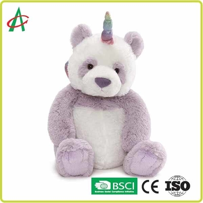 9&quot; Cuddly Panda Unicorn Stuffed Animal with wings EN71 Standard