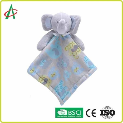 Soft Newborn Baby Teddy Blanket Comforter Elephant Comfort Blanket