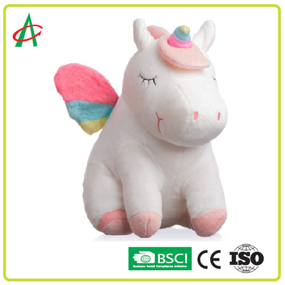 Music &amp; Light Up Unicorn Soft Plush Toy Stuffed Animal Gift