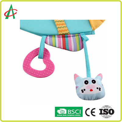BSCI Plush Books For Babies 23.5x35cm Fish Shape With Mirror