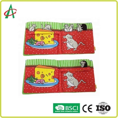 20cmx20cm Soft Books For Infants 3D Design Soft Cotton Fabric
