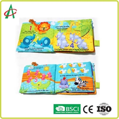 20cmx20cm Soft Books For Infants 3D Design Soft Cotton Fabric