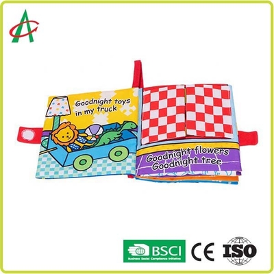 Educational CPSC Soft Books For Infants 22cm Multi Color Printing