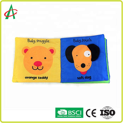 Snuggle Soft Books For Infants 18x18cm Cotton Fabric