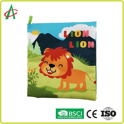 EN71 Soft Books For Infants , 20cm Plush Baby Book
