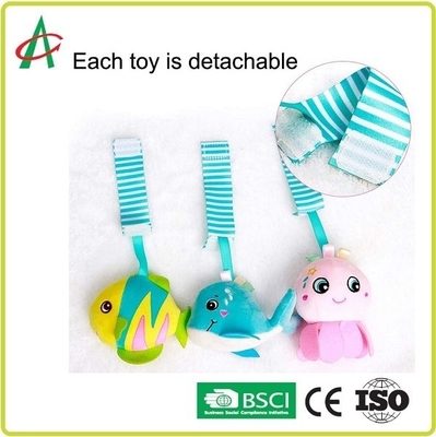 5.3 Ounces Hanging Toys For Baby Car Seat 8.7”Ocean Animal