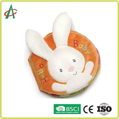 8&quot; Soft Books For Infants , Baby Sensory Book Stimulating Activity