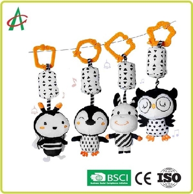 crib Stroller Hanging Toys , 9.45 inches Baby Ring Rattle