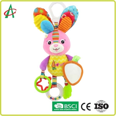 Bee Baby Plush Rattle Multi Functional Easy Cleaning