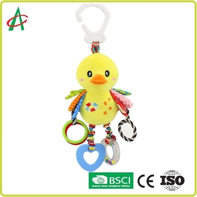 Bee Baby Plush Rattle Multi Functional Easy Cleaning