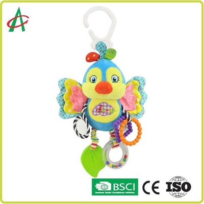 Bee Baby Plush Rattle Multi Functional Easy Cleaning