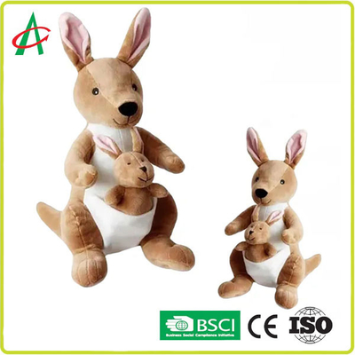 ASTM Baby Kangaroo Stuffed Animal 8 Inches Customized Processing