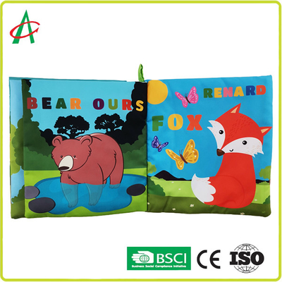 23.5*35cm Animal Story Books For Kids REACH Certification