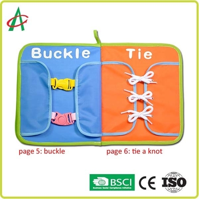 25cm Baby 3d Cloth Book , SNAS Animal Books For Preschoolers