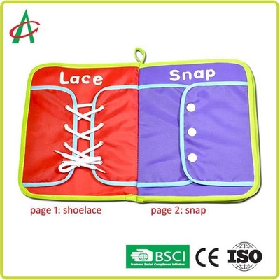 25cm Baby 3d Cloth Book , SNAS Animal Books For Preschoolers