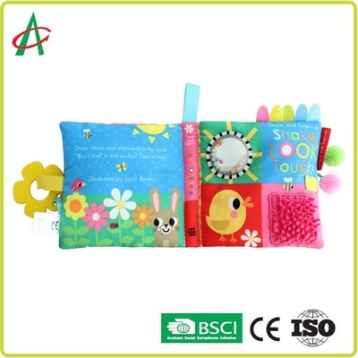 Educational 22cm Soft Books For Infants ASTM CPSIA Standard