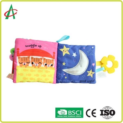 Educational 22cm Soft Books For Infants ASTM CPSIA Standard