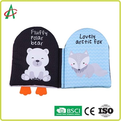 22cmx28cm Cloth Story Books For Babies Ocean Cartoon Character