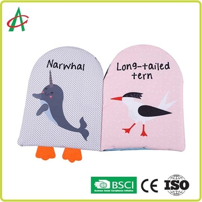 22cmx28cm Cloth Story Books For Babies Ocean Cartoon Character
