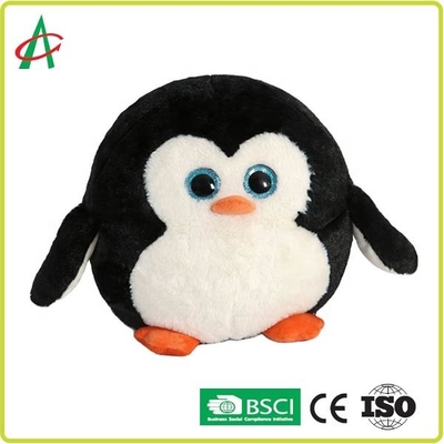 Round Penguin 25cm Baby Animal Plush Toys Super Soft Fabric CPSC certificate