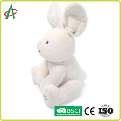 Children Educational 30cm Musical Plush Toys Rabbit Stuffed Bunny