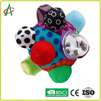 25cm Baby Rattle Ball Super soft plush fabric CPSIA Standard