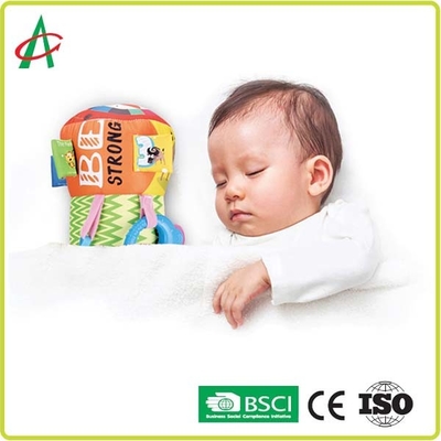 13.8*38cm Soft Infant Baby Pillow , 100 Polyester Baby Tummy Time Pillow