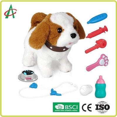 9.8'' Interactive Stuffed Puppy Walking barking singing