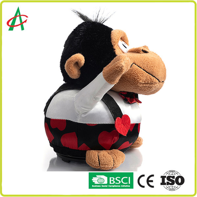 25x22cm Plush Gorilla Toy