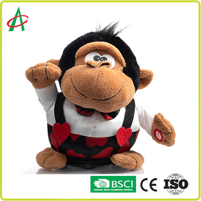 25x22cm Plush Gorilla Toy