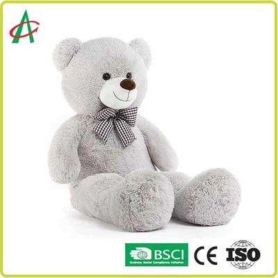 OEM Valentines Teddy Bear , ASTM Giant Gray Teddy Bear