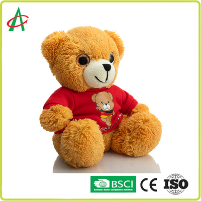 28cm T Shirt Plush Teddy Bear for Holiday Gift Baby Toys