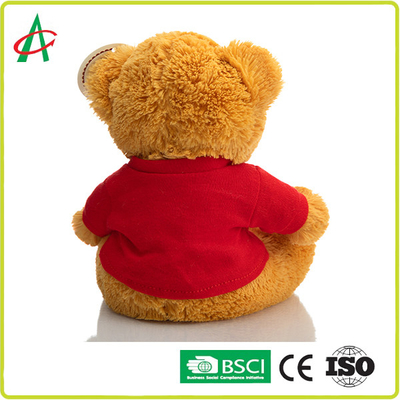 28cm T Shirt Plush Teddy Bear for Holiday Gift Baby Toys