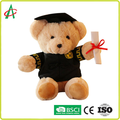 30cm Teddy Bear Stuffed Toy , SNAS Stuffed Plush Bear for Festival Gift