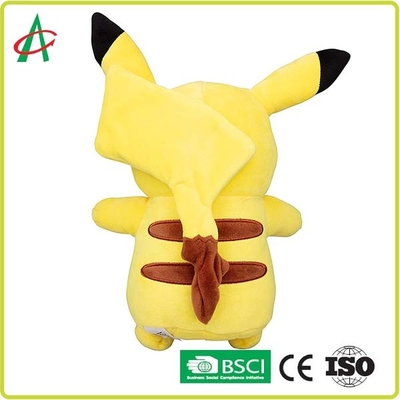 12&quot; Pikachu Stuffed Animal Embroidery with handcraft