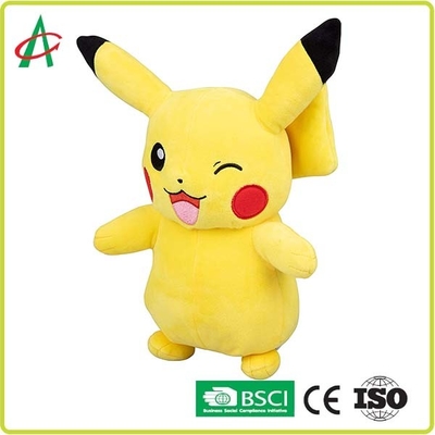 12&quot; Pikachu Stuffed Animal Embroidery with handcraft