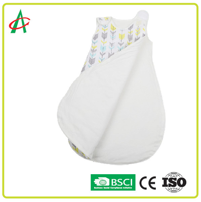 Breathable 45*70 CM Infant Sleeping Bag 0.5 Tog To 2.5 Tog 2-Way Zipper