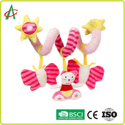 35x18cm Spiral Pram Toy , CE Baby Doll Car Seat And Stroller