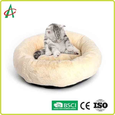Rectangle Fluffy Dog Blanket , CPSC Soft Pet Bed With Anti Slip Bottom