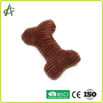 Squeakers Plush Dog Bone Toy