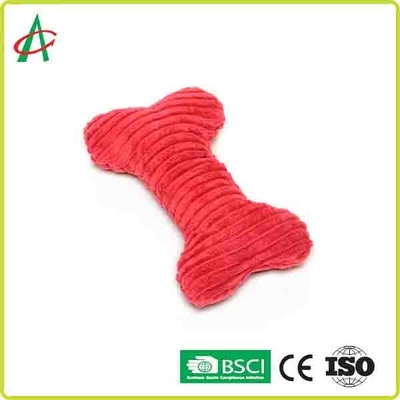 Squeakers Plush Dog Bone Toy
