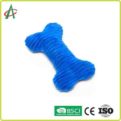 Squeakers Plush Dog Bone Toy