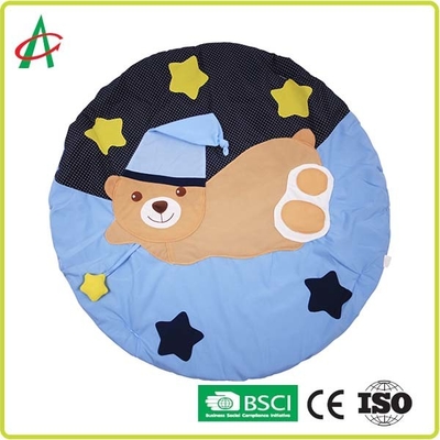 90x50cm Washable Baby Play Mat Polyester With Non Toxic Colors