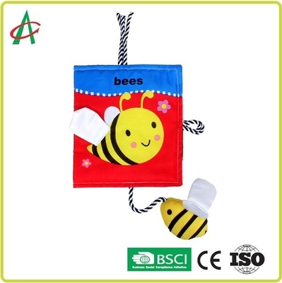 Foldable 58.5cm Soft Sensory Books For Babies Machine Washable