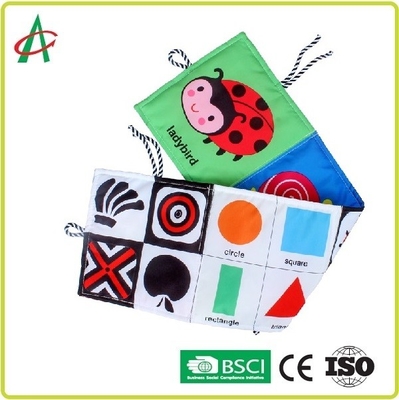 Foldable 58.5cm Soft Sensory Books For Babies Machine Washable
